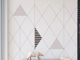 ROMBI - Carta da parati geometrico design
